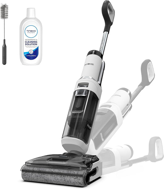 Tineco Floor One Stretch S6 Nass Trockensauger, 20Kpa,180°-Flachdesign