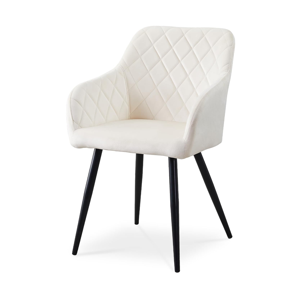 CLIPOP Esszimmerstühle 2er Set, Küchenstühle Grau Samtstoff stühle Polsterstühle mit Armlehne Metallbeine Polstersessel Stühle für Esszimmer Küche (2, Samt Grau)