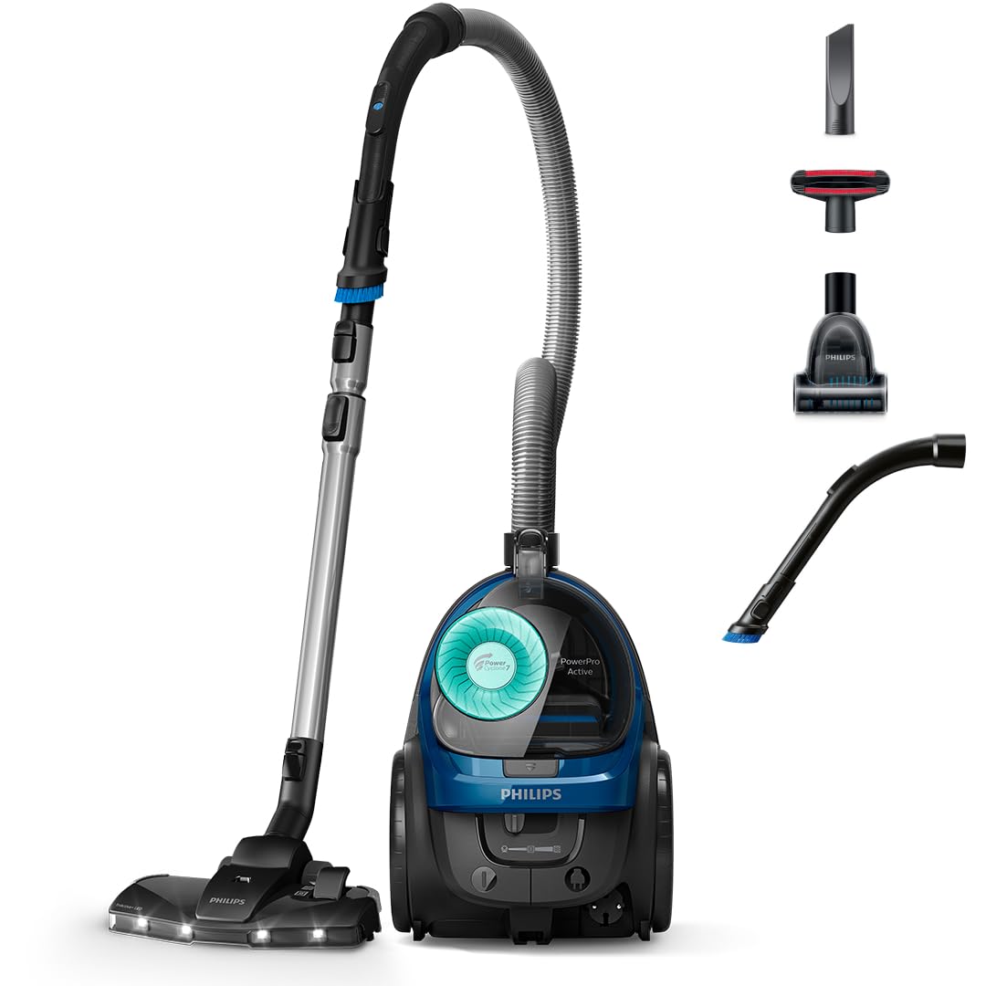 PHILIPS Beutelloser Staubsauger 7000 Serie, Blau, 900 W