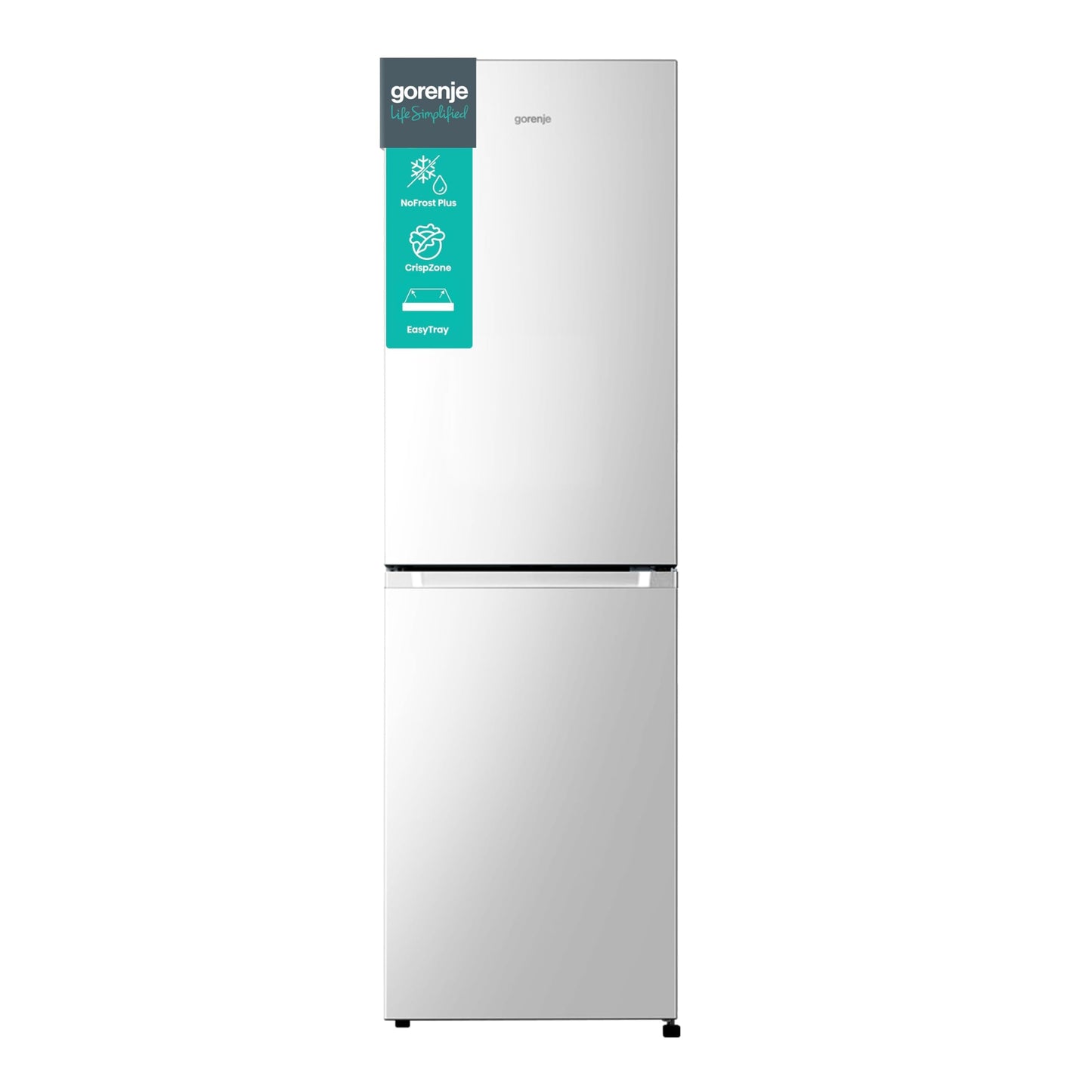 Gorenje RK 4182 PS4 Kühl-Gefrier-Kombination/ Höhe 180 cm/ Kühlen 198 L/ Gefrieren 66 L/ Gemüsefach/ 39dB/ LED Beleuchtung/ HxBxT: 180 x 55 x 55,7 cm / Grau