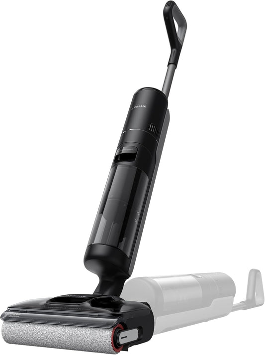 dreame H12 Pro FlexReach Nass- und Trockensauger, Flaches 180°-Design, Trocknung in 5 Minuten, 18.000 Pa Saugkraft, 90 °C Heißwäsche, Doppel-Kantenreinigung, Reinigung in 50 Minuten