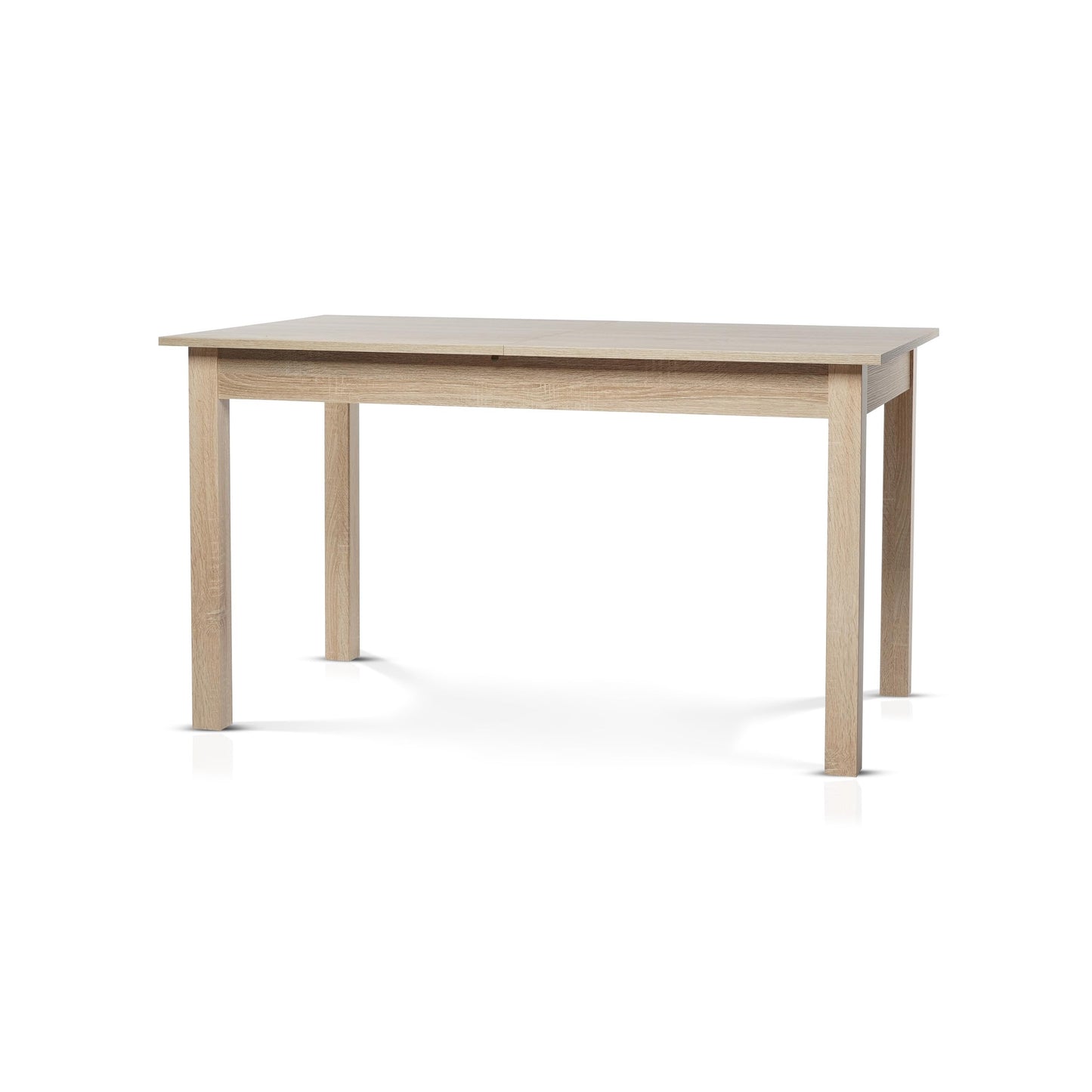 smart Esstisch 140x80 cm Asteiche, Küchentisch ausziehbar bis 180 cm, Esszimmertisch aus Holzwerkstoff inkl. erweiterbare Auszugsplatte, moderner Tisch für bis zu 8 Personen