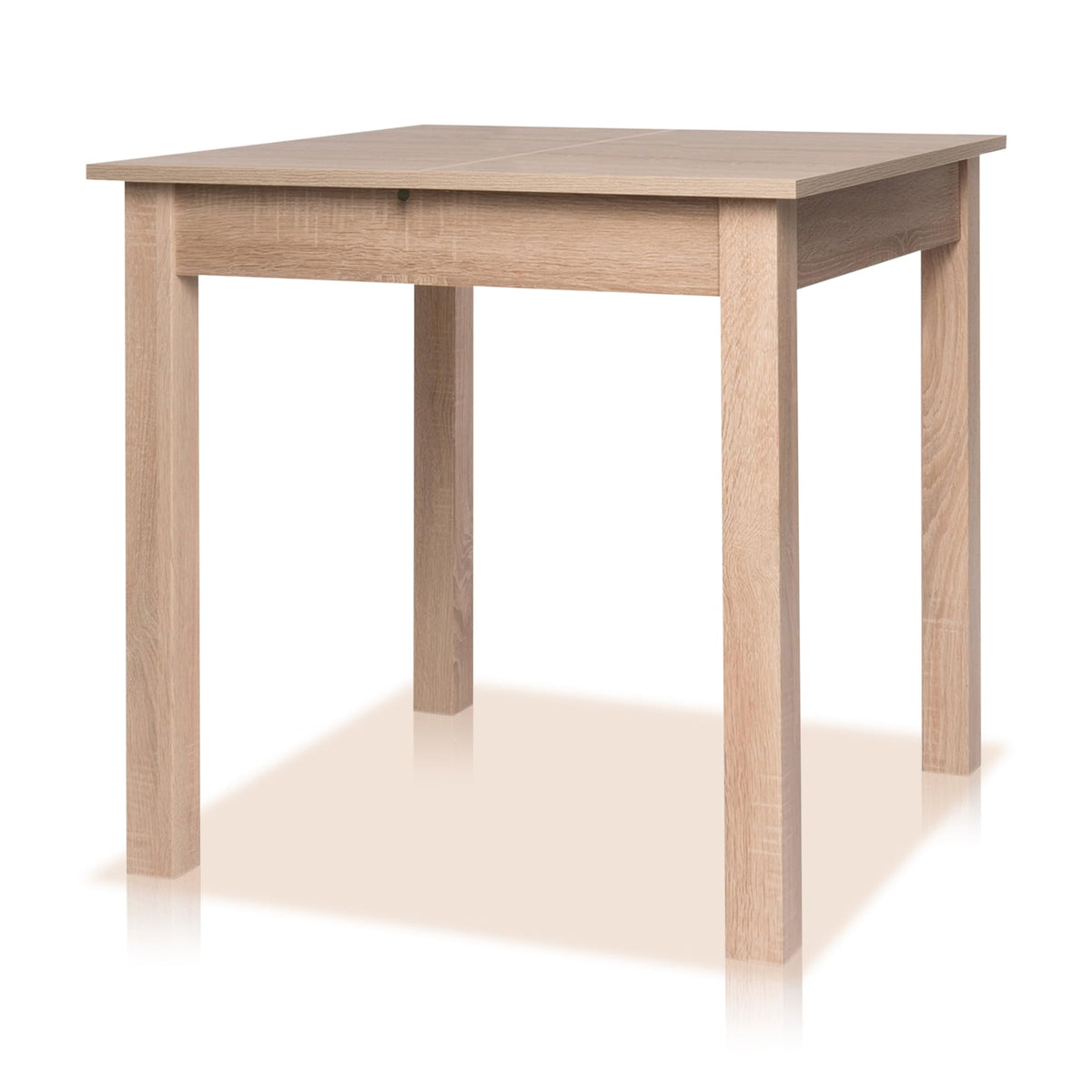 smart Esstisch 140x80 cm Asteiche, Küchentisch ausziehbar bis 180 cm, Esszimmertisch aus Holzwerkstoff inkl. erweiterbare Auszugsplatte, moderner Tisch für bis zu 8 Personen