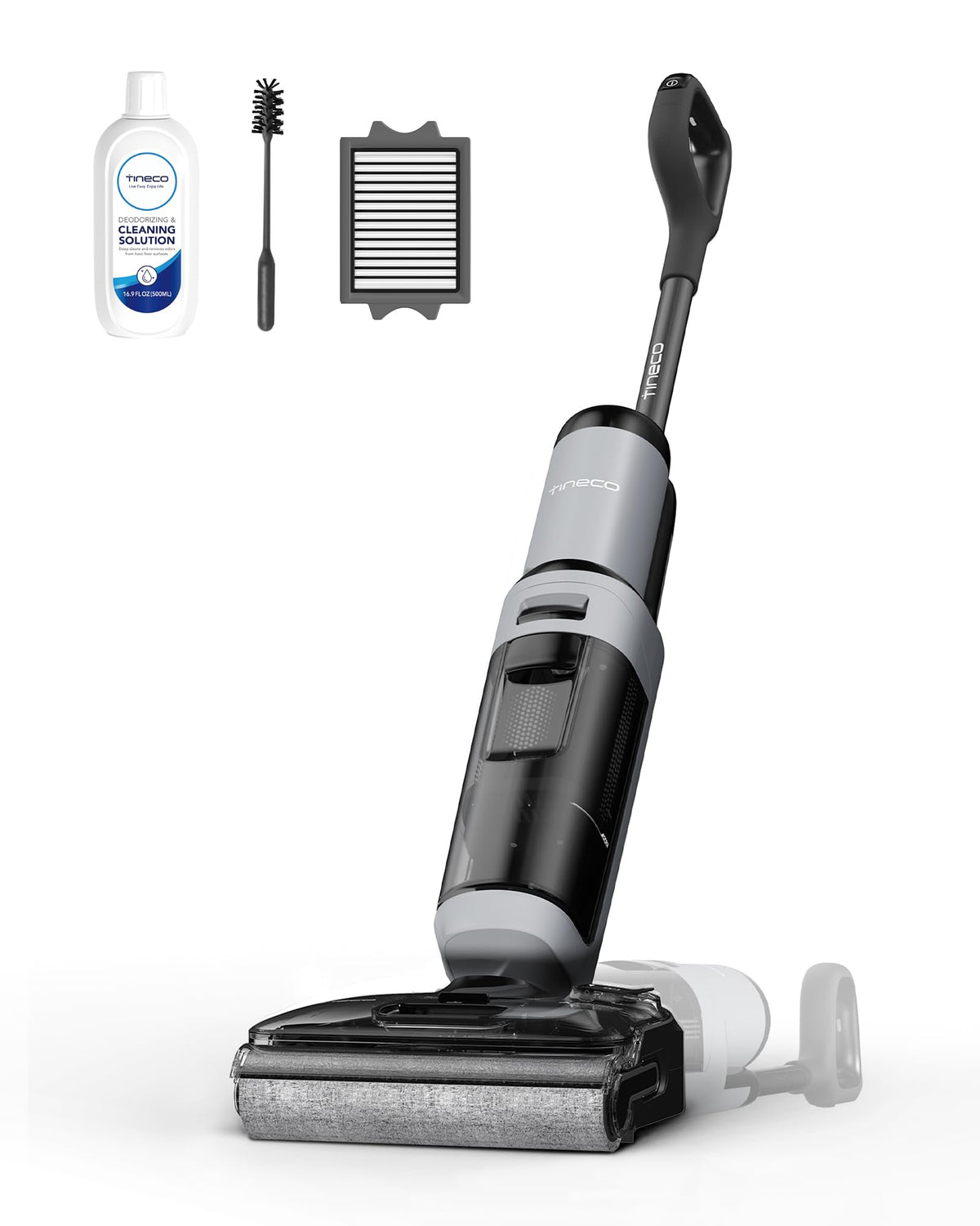 Tineco Floor One Stretch S6 Nass Trockensauger, 20Kpa，180°-Flachdesign
