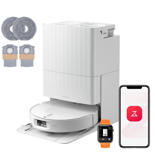 roborock Qrevo Edge 2 Saugroboter mit Wischfunktion, 25.000Pa Saugkraft