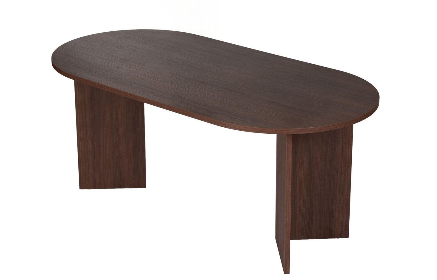 Moderner Esstisch, 180 x 90 x 75 cm, Travertine & Walnuss-Farben | 100% melaminbeschichtete Spanplatte, 25 mm Stärke | stilvolles & langlebiges Design, perfekt für zeitgemäße Essbereiche