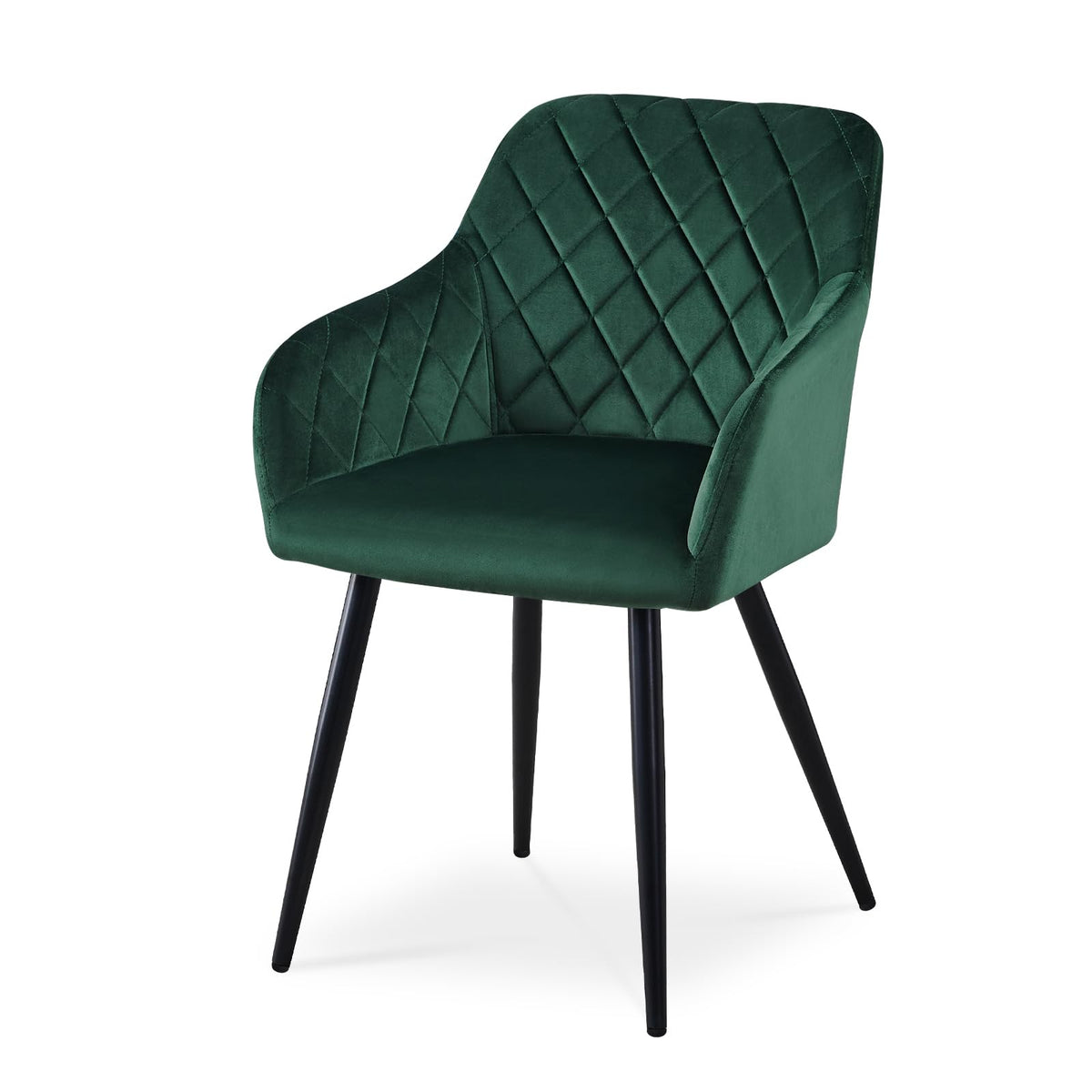 CLIPOP Esszimmerstühle 4er Set, Küchenstühle Grau Kunstlederstoff stühle Polsterstühle mit Armlehne Metallbeine Polstersessel Stühle für Esszimmer Küche (4, Kunstleder Grau)