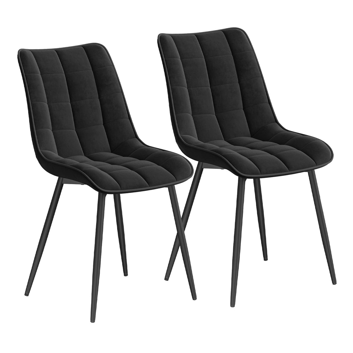 WOLTU Esszimmerstühle 4er Set, Küchenstühle gepolstert mit Rückenlehne