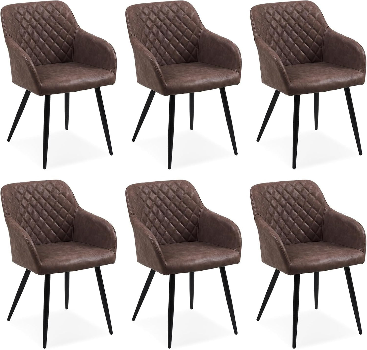 CLIPOP Esszimmerstühle 2er Set, Küchenstühle Grau Samtstoff stühle Polsterstühle mit Armlehne Metallbeine Polstersessel Stühle für Esszimmer Küche (2, Samt Grau)