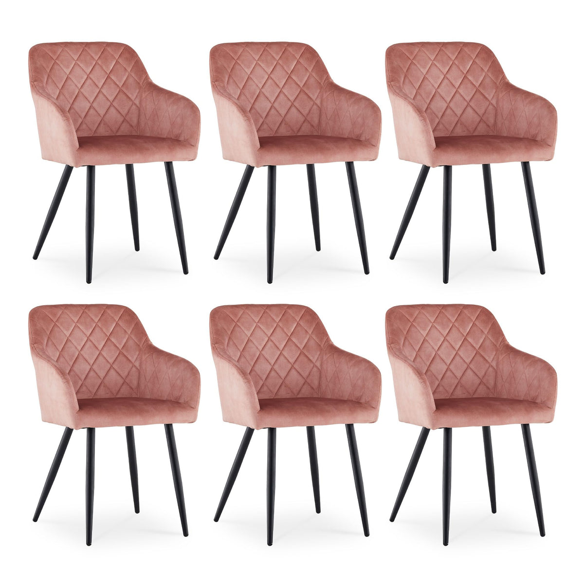 CLIPOP Esszimmerstühle 2er Set, Küchenstühle Grau Samtstoff stühle Polsterstühle mit Armlehne Metallbeine Polstersessel Stühle für Esszimmer Küche (2, Samt Grau)