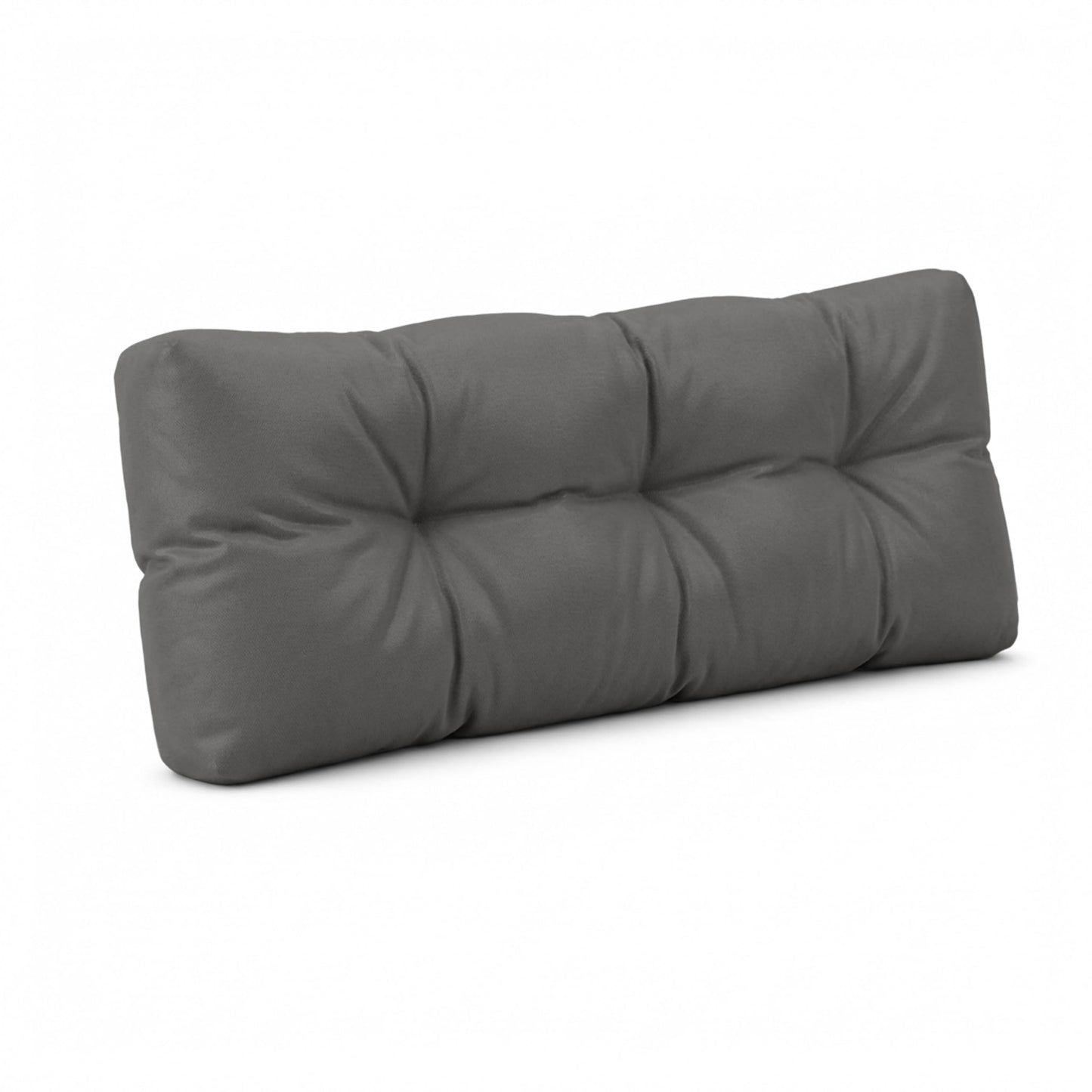 POKAR Palettenkissen Wasserabweisend Palettenauflagen Palettenmöbel Palettensofa 8er Set: Sitzkissen 120x80 + Rückenlehne 120x40, Anthrazit