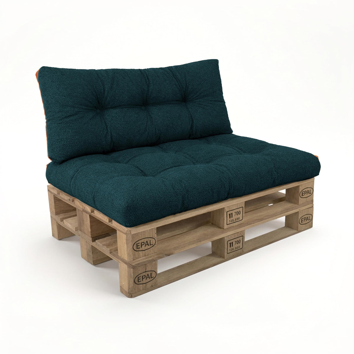 POKAR Palettenkissen Wasserabweisend Palettenauflagen Palettenmöbel Palettensofa 8er Set: Sitzkissen 120x80 + Rückenlehne 120x40, Anthrazit