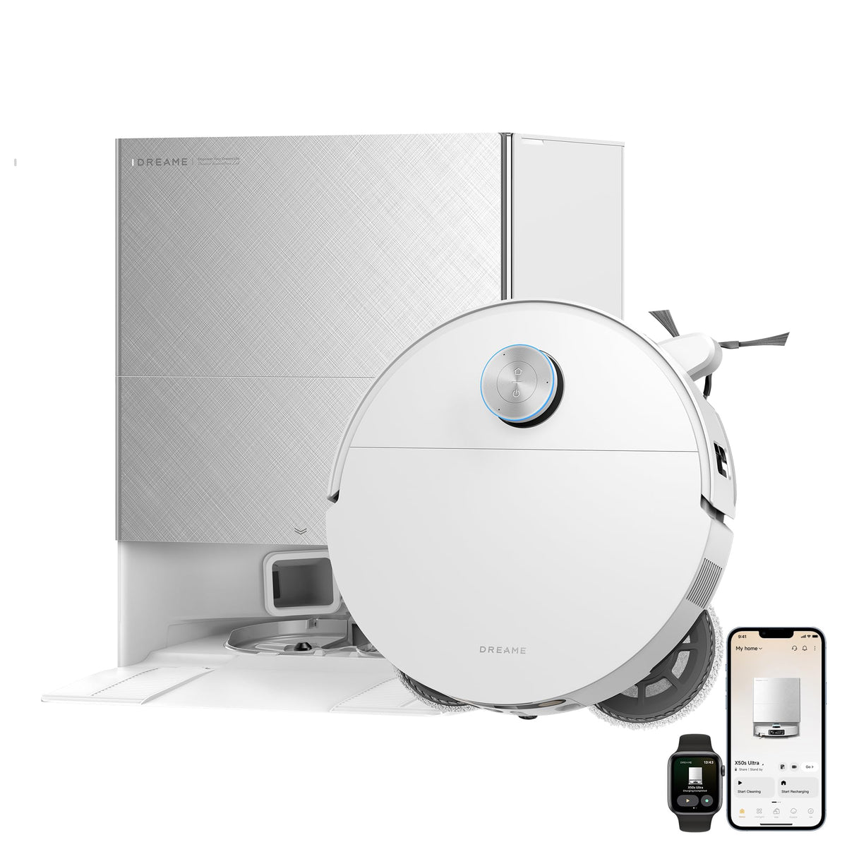 dreame X60 Pro Ultra Complete Saugroboter mit UltraExtend-Armen,42.000Pa